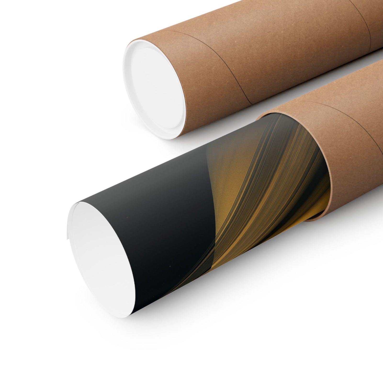 Saturn And Rings Art Print Poster, Hyper-Real Planetary Close-Up