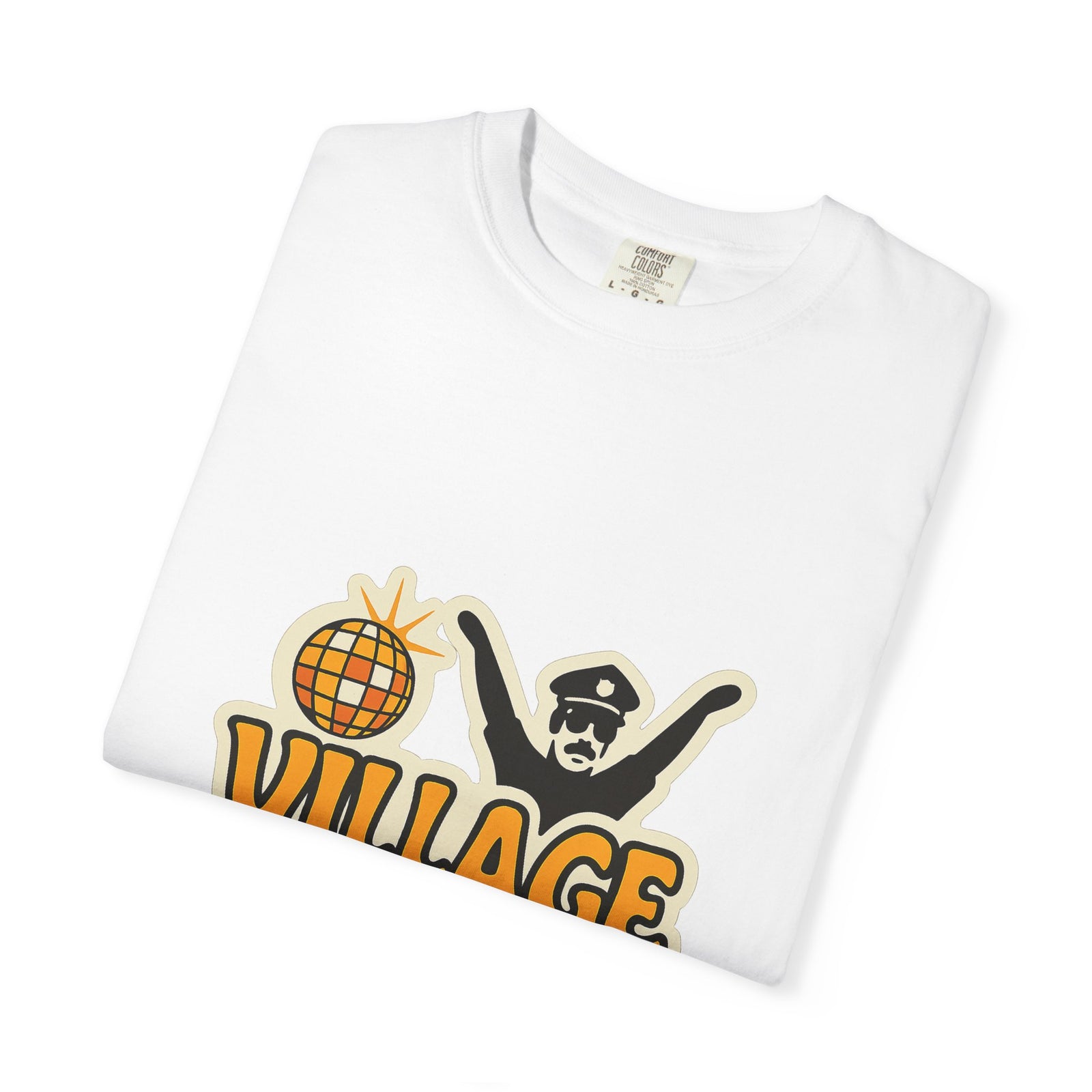 Village People Disco Music Tee - Statement Text / Typographic Tee