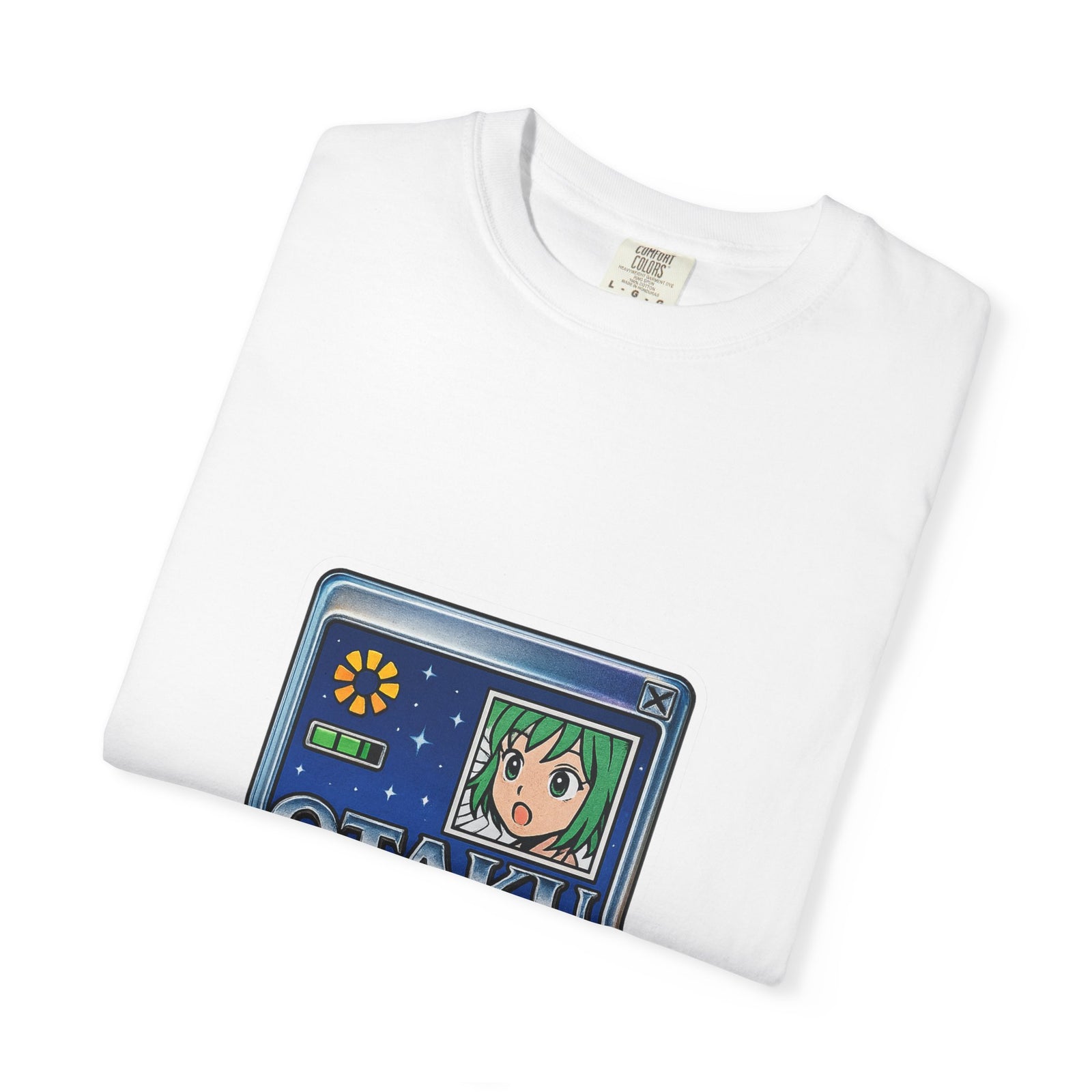 Otaku Mode Loading Graphic Tee, Y2K Fansub Nostalgia