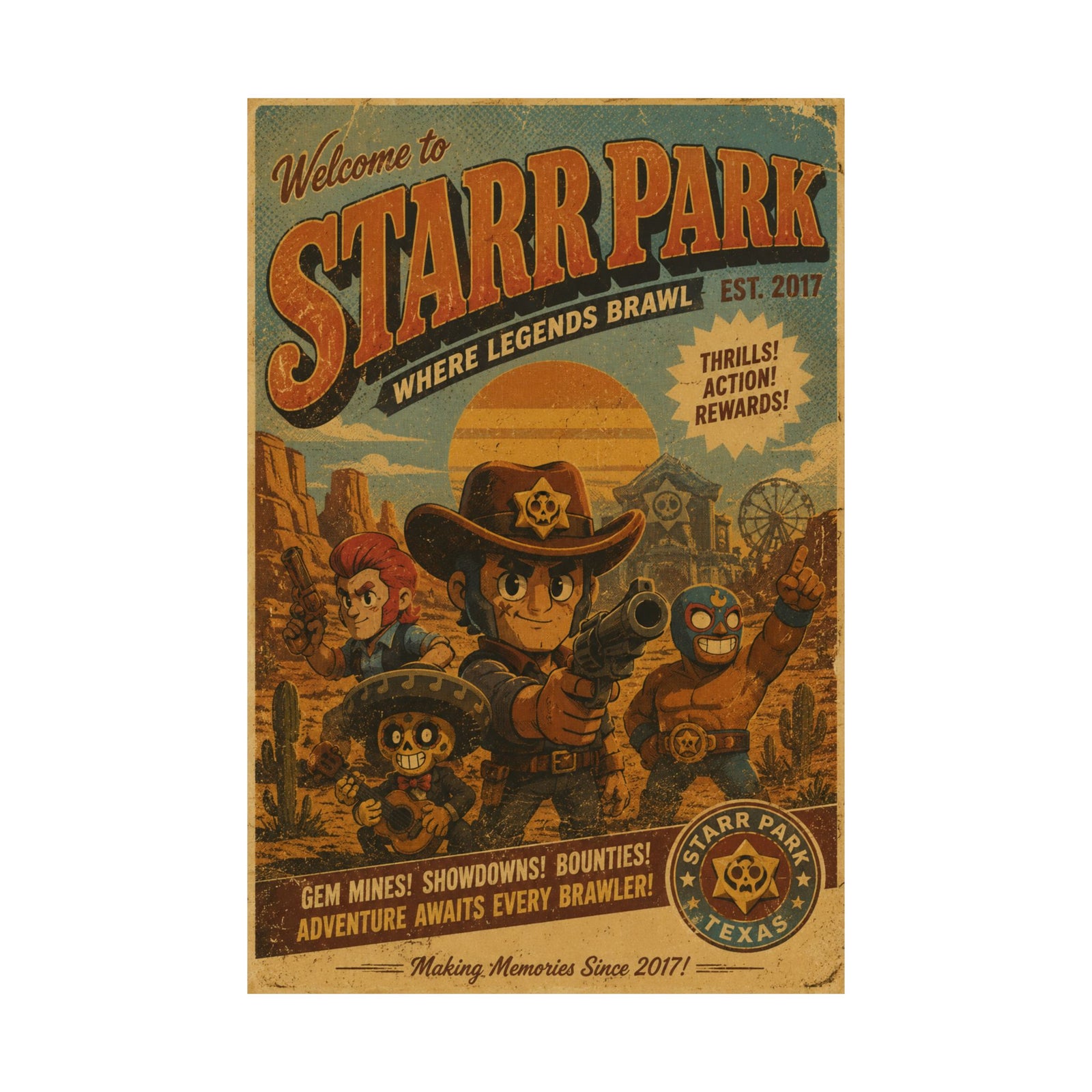 Welcome to Starr Park - Brawl Stars