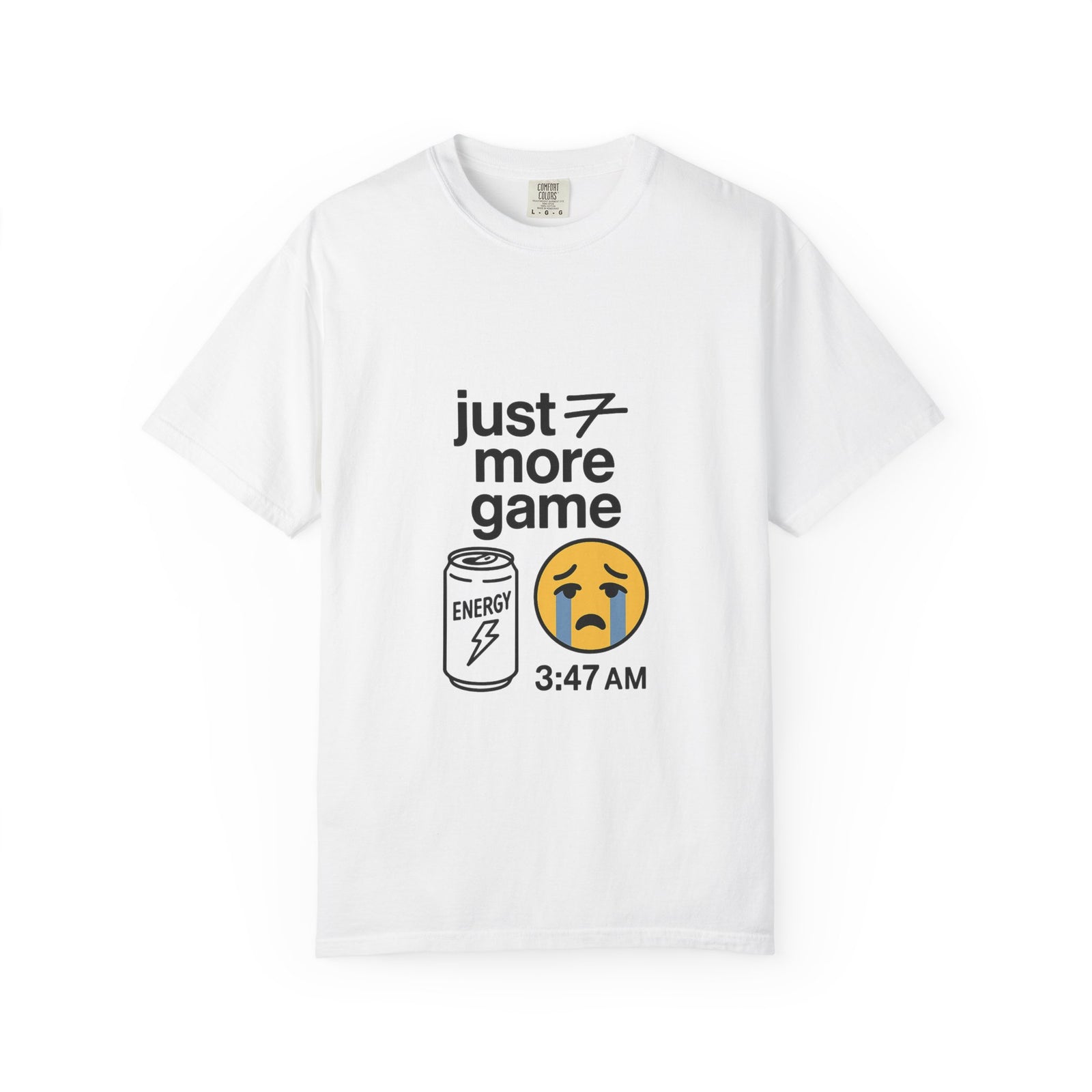 One More Game Graphic Tee, 3AM Gamer Lie