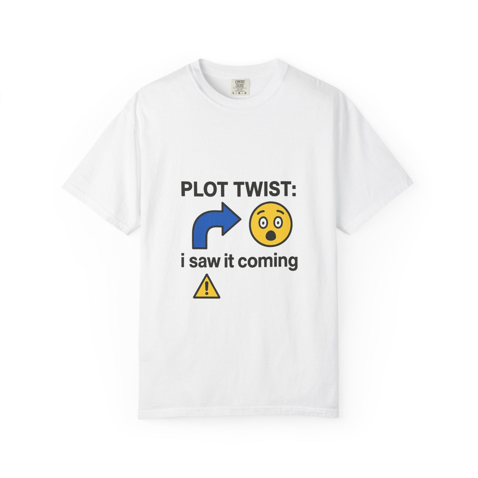 Plot Twist Graphic Tee, Deadpan Movie Meme