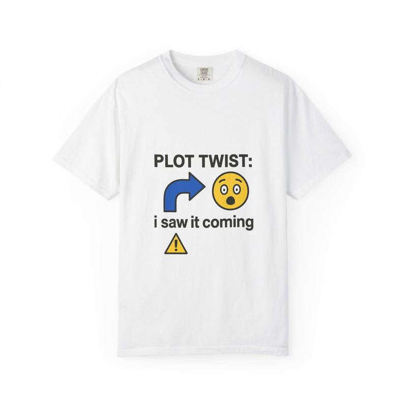 Plot Twist Graphic Tee, Deadpan Movie Meme