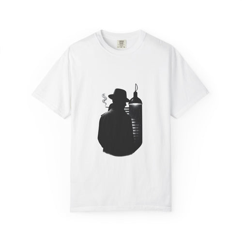 Film Noir Detective Graphic Tee, Venetian Blind Shadows