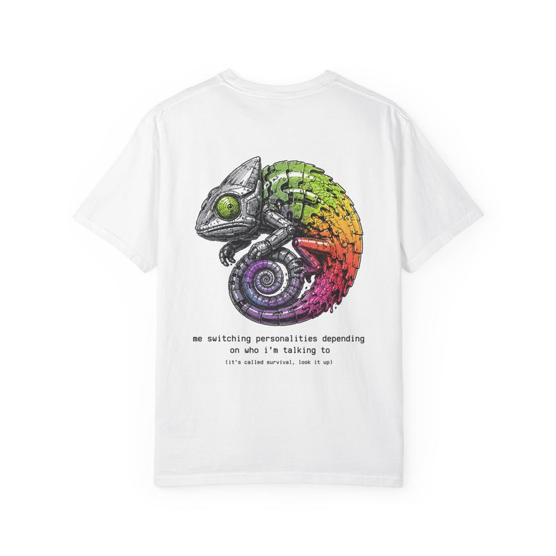 Switching Personalities - Meccha Chameleon - Streetwear Graphic T