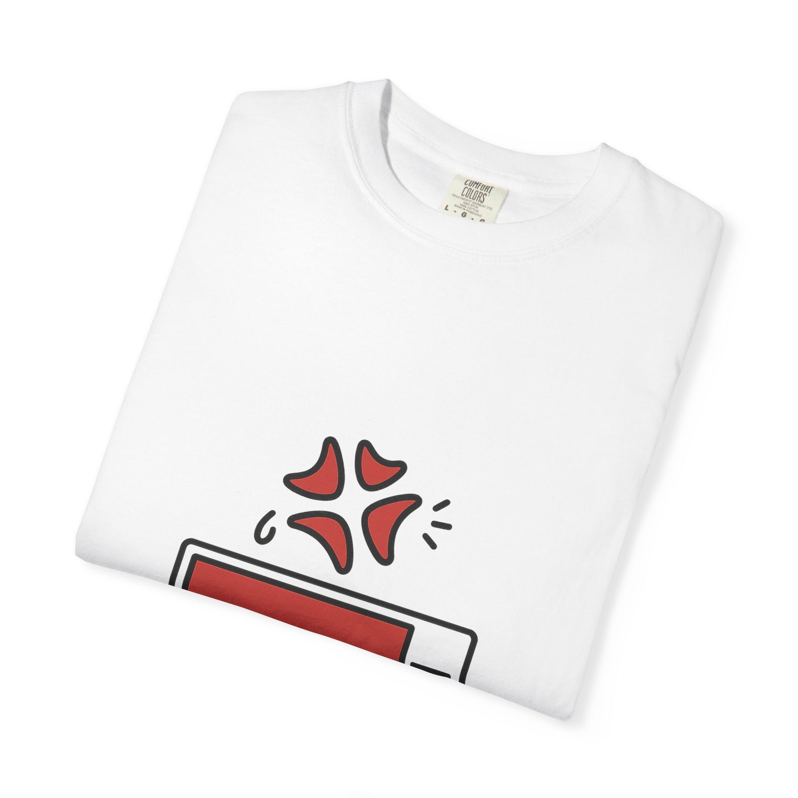 Rage Meter Anger Vein Graphic Tee, Anime Reaction Meme