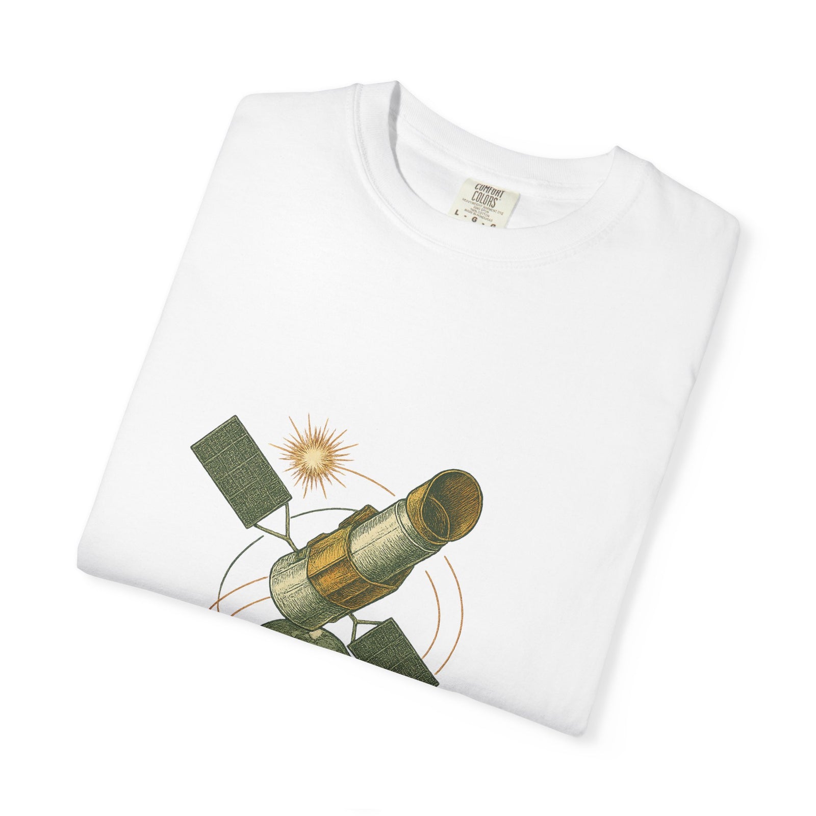Swift Telescope Space Science T-Shirt - Nature / Botanical Tee