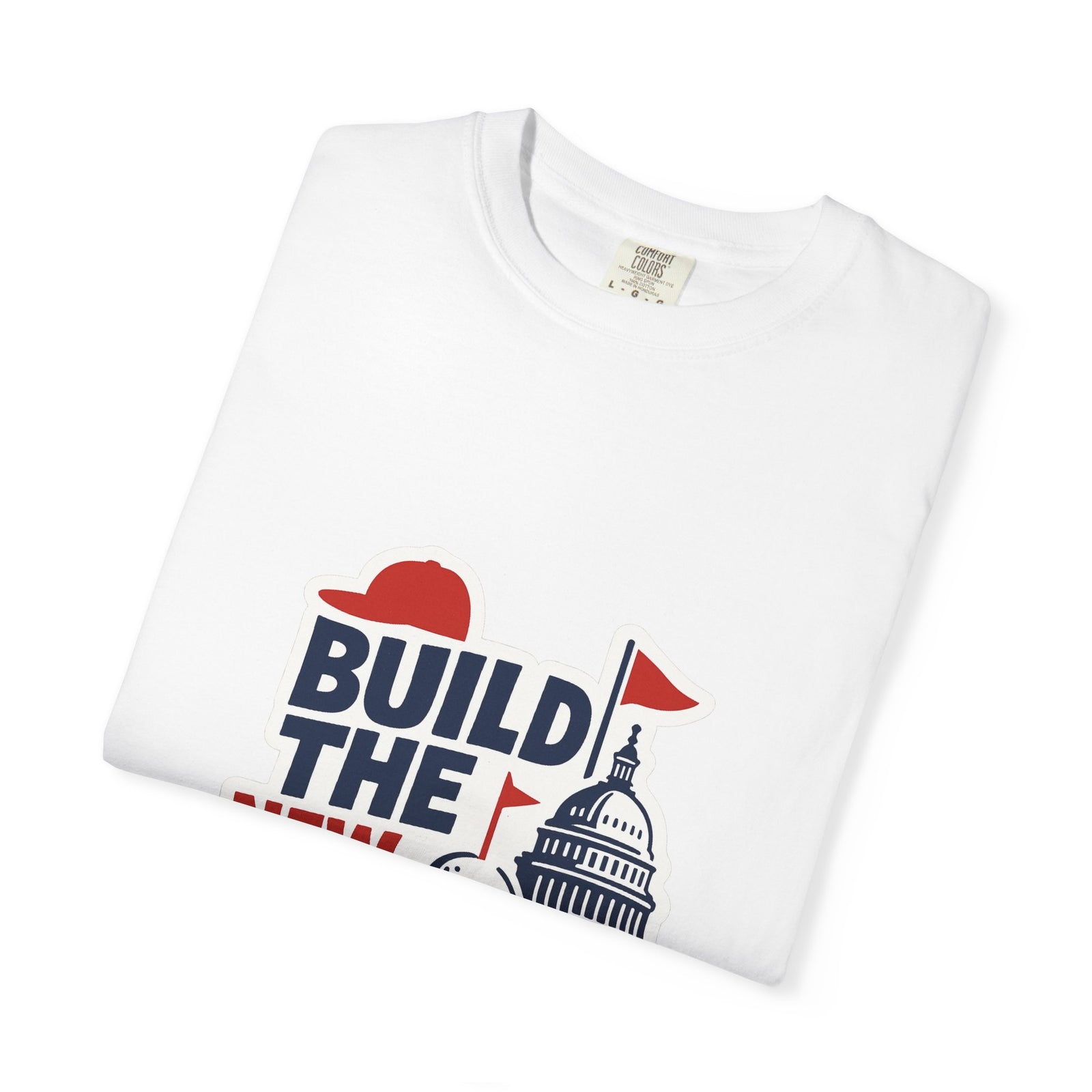 Donald Trump Political Satire Graphic Tee - Statement Text / Typographic Tee