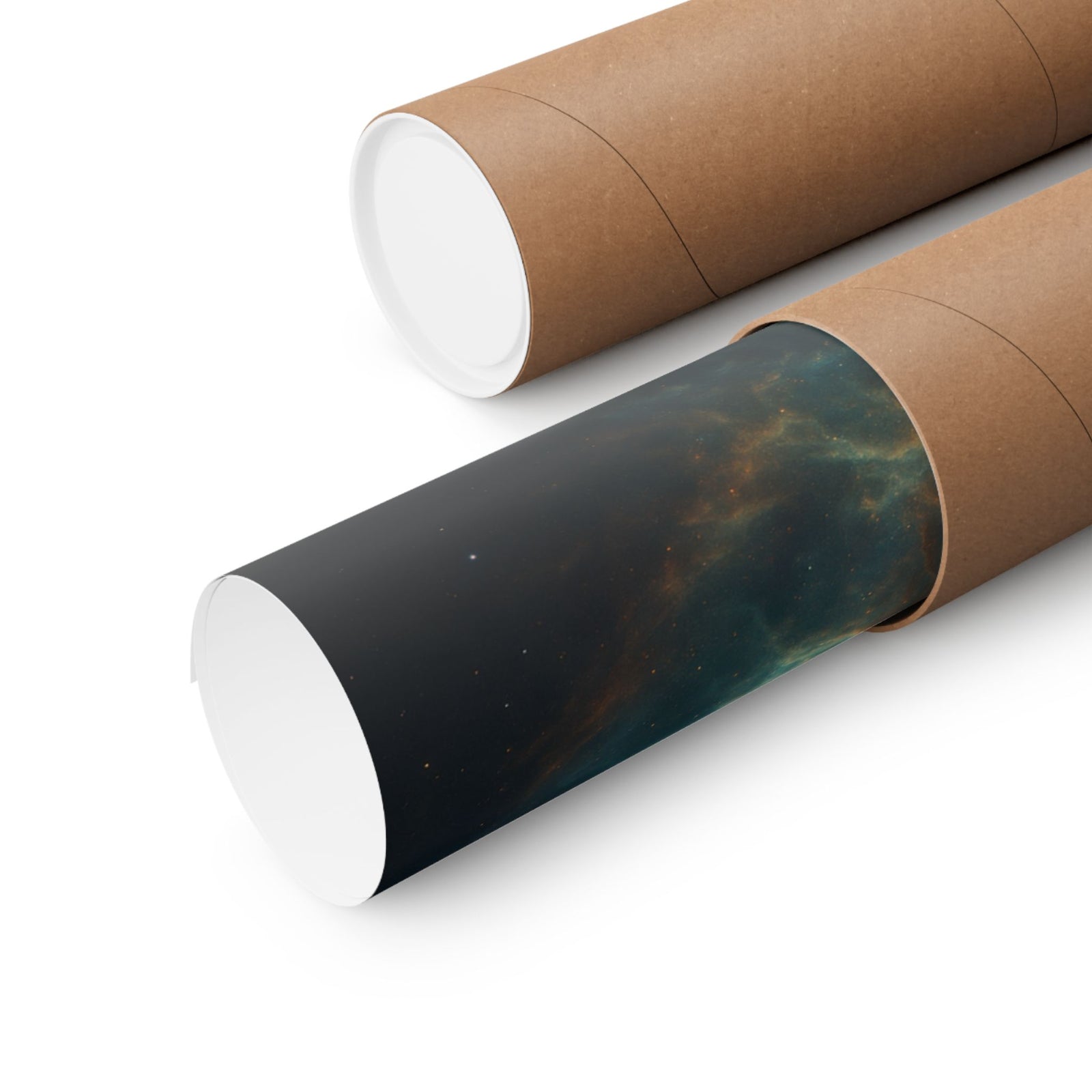 Nebula Star Nursery Art Print Poster, Hyper-Real Cosmic Clouds