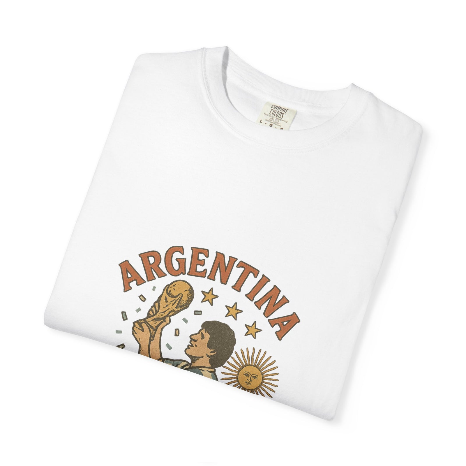 Argentina National Football Team Football Graphic Tee - Vintage / Retro Tee