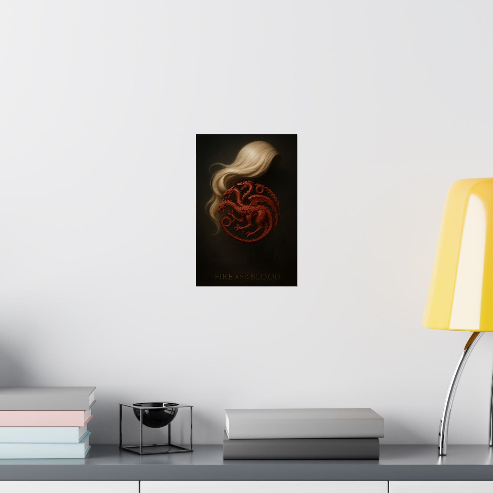 House Of The Dragon Hyper-Real 3D Poster - Wall Art Print