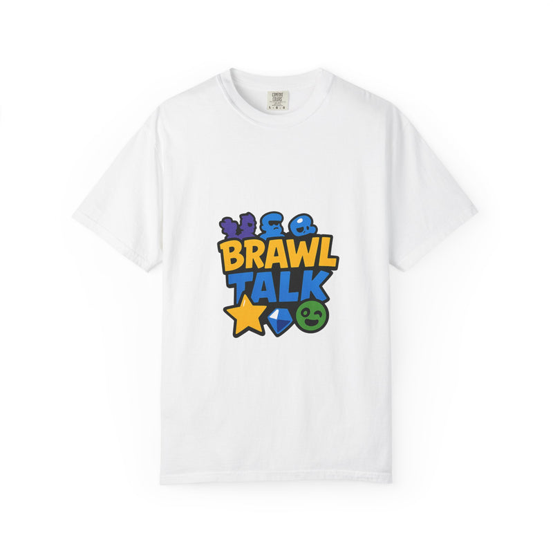 Brawl Stars Mobile Gaming Brawler Tee - Statement Text / Typographic Tee