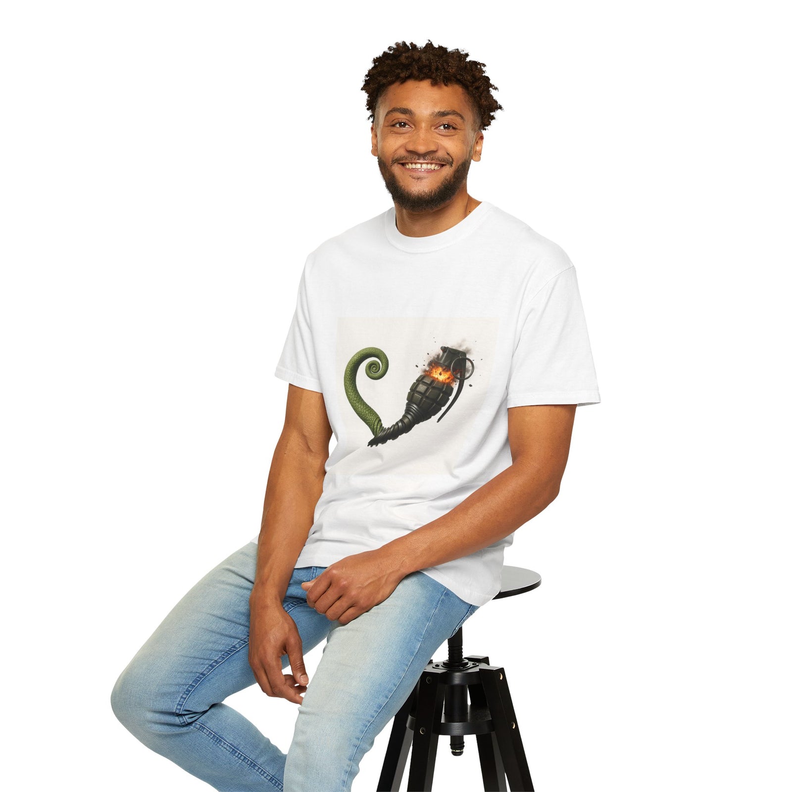 Meccha Chameleon Tongue Strike Tee
