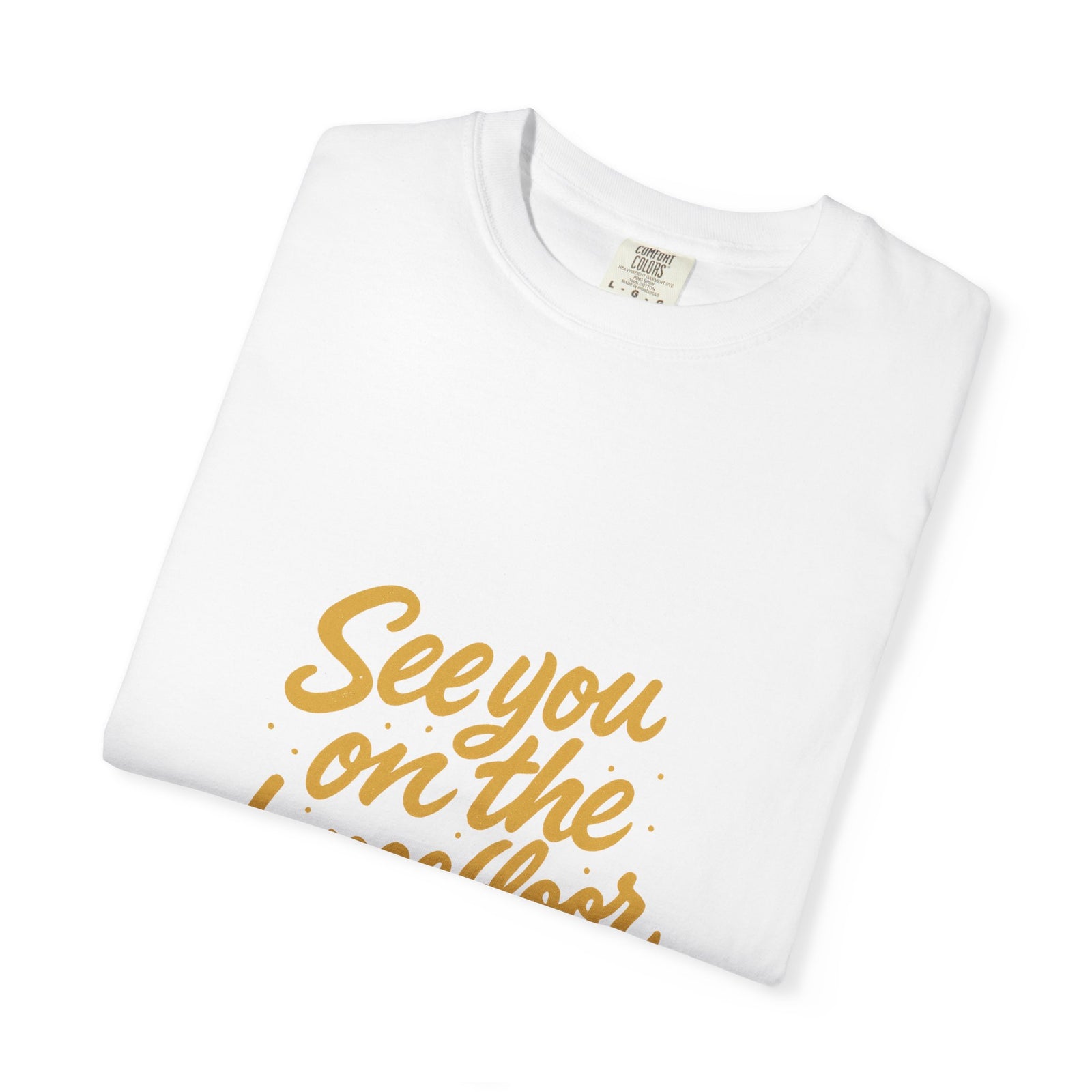 See You On The Dancefloor Graphic Tee, Festival Sunset Script