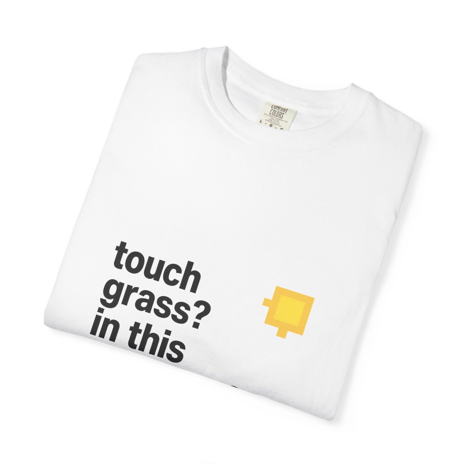 Touch Grass Graphic Tee, Error 404 Grass Not Found