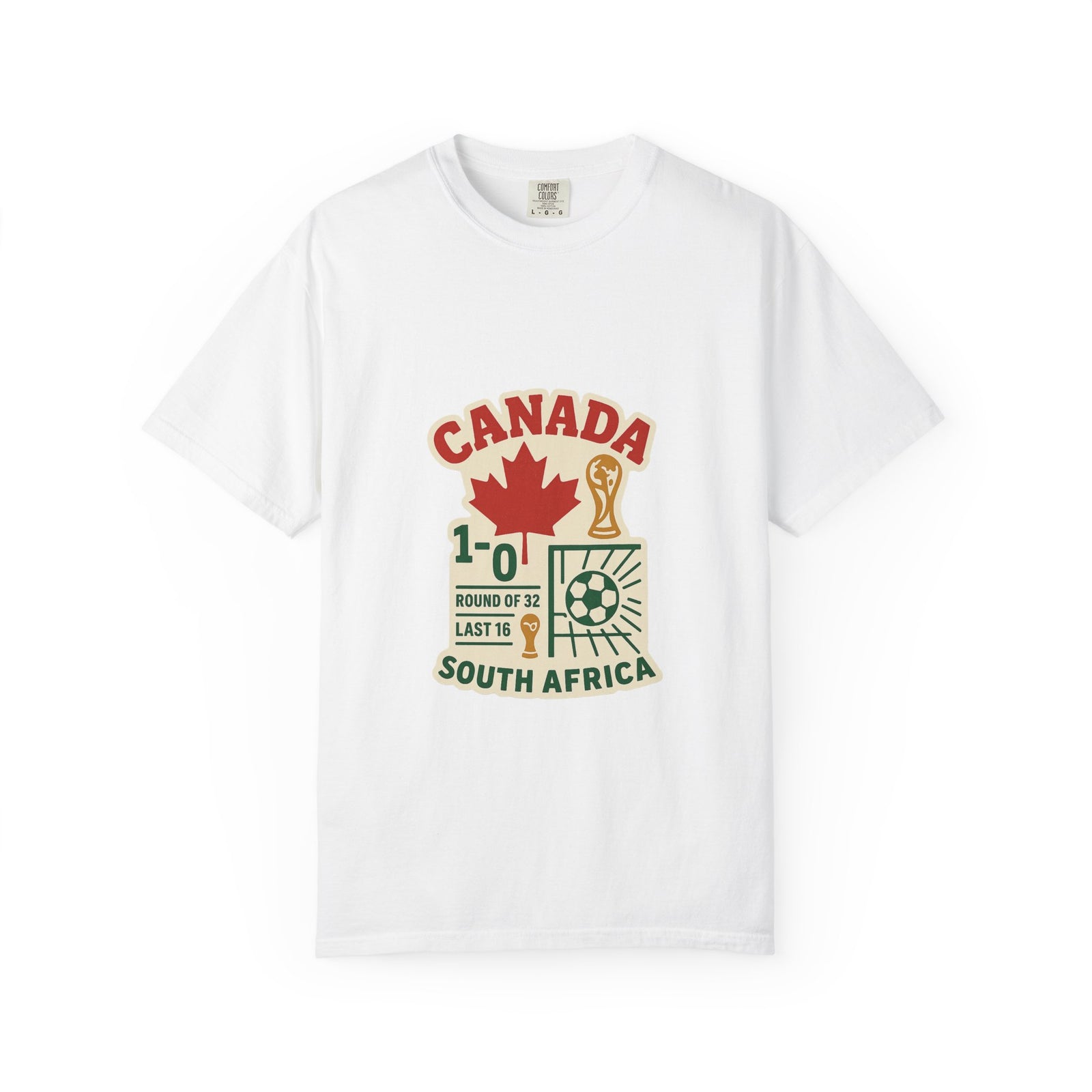South Africa Vs Canada Football Graphic Tee - Hyper-Local Place-Pride Tee