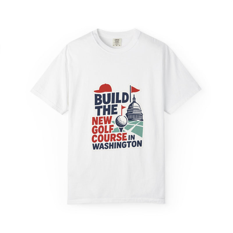 Donald Trump Political Satire Graphic Tee - Statement Text / Typographic Tee