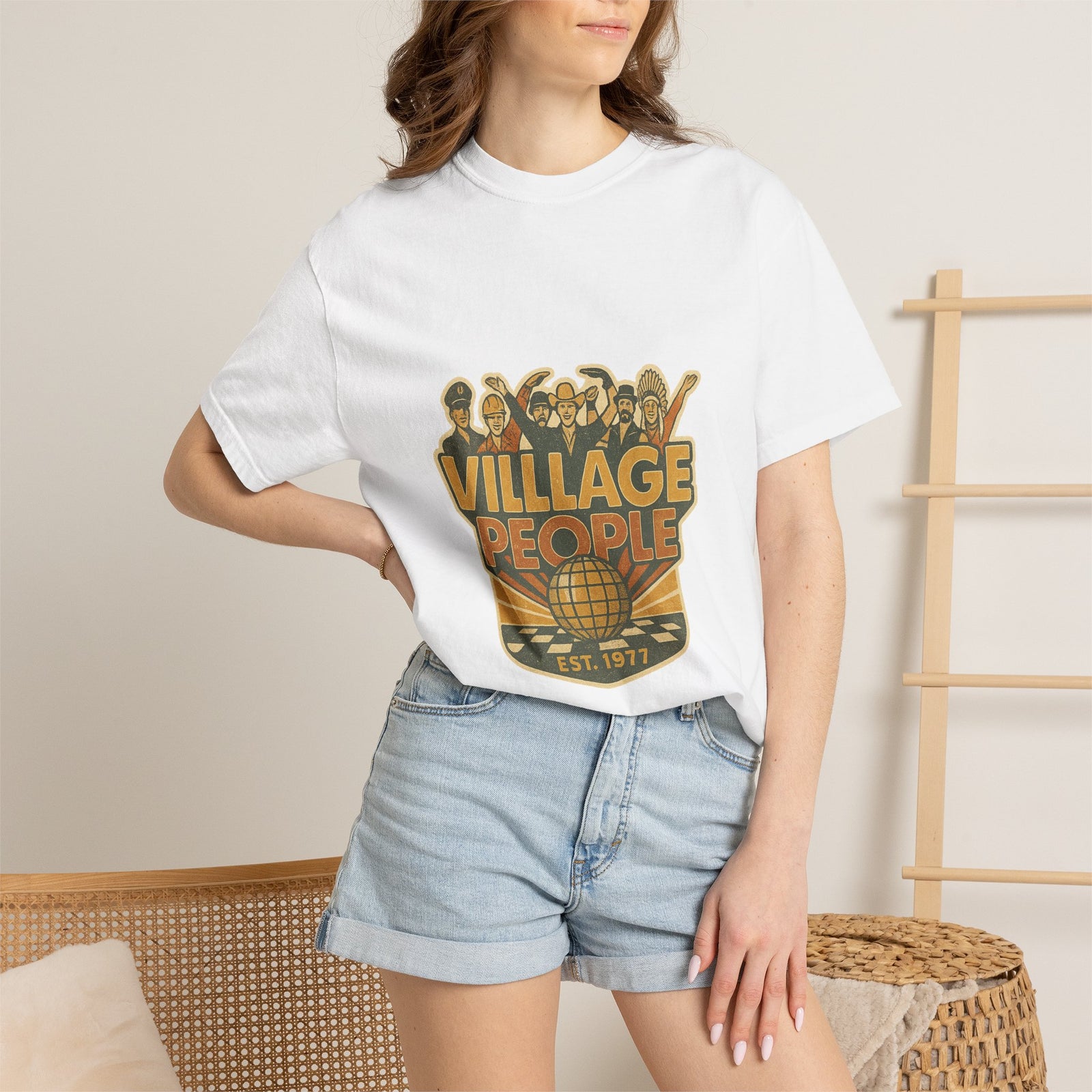 Village People Disco Music Tee - Vintage / Retro Tee
