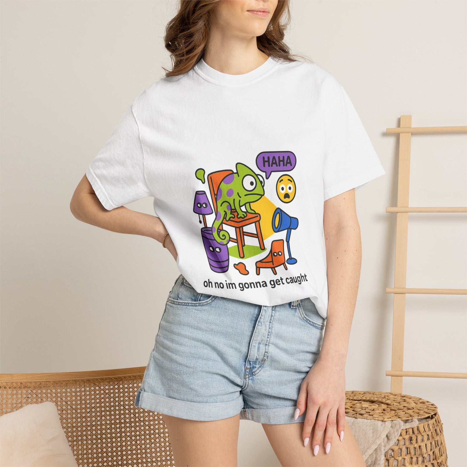 Meccha Chameleon Gaming Prop Hunt Tee - Meme / Internet Culture Tee