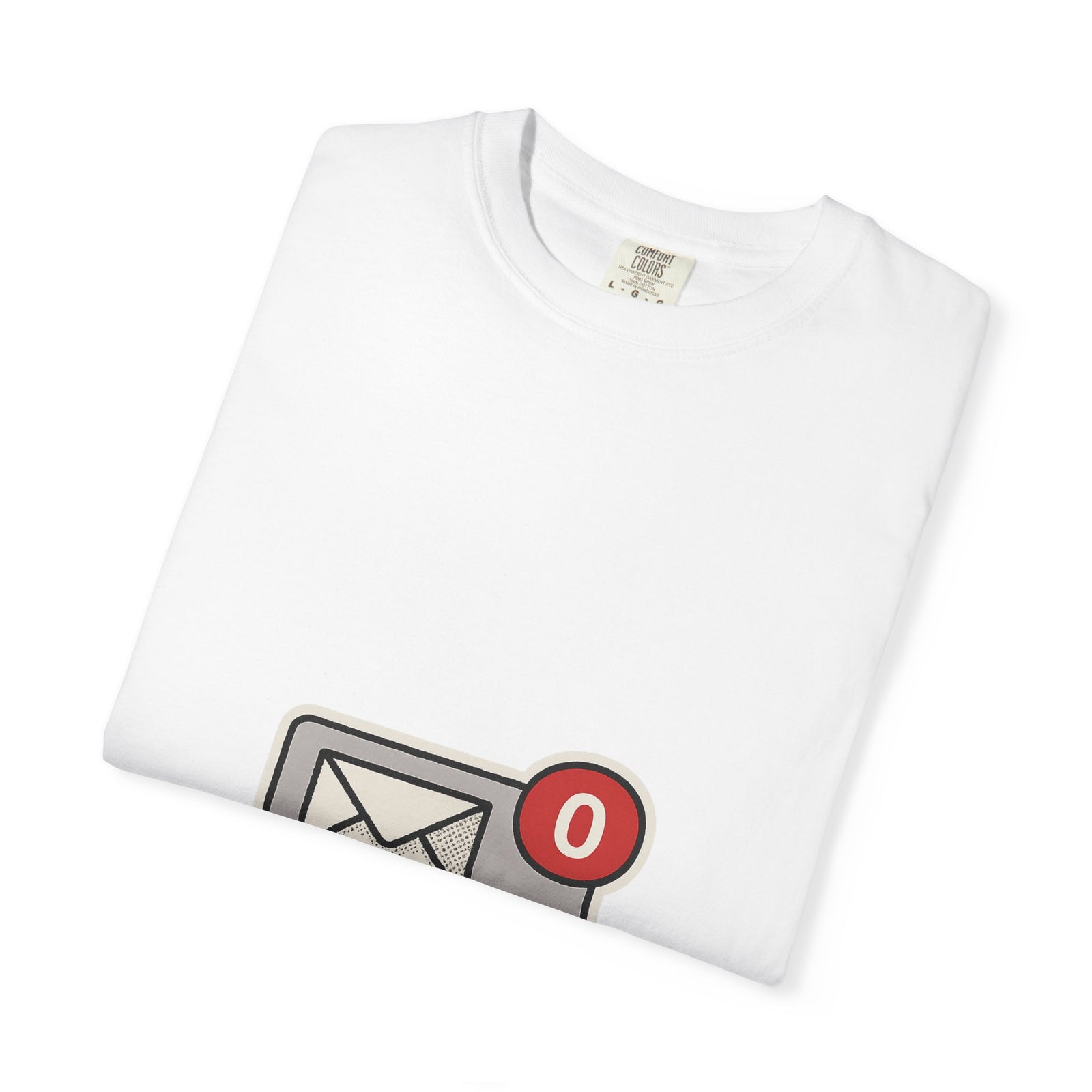 No New Messages Graphic Tee, Empty Inbox Meme Vibe