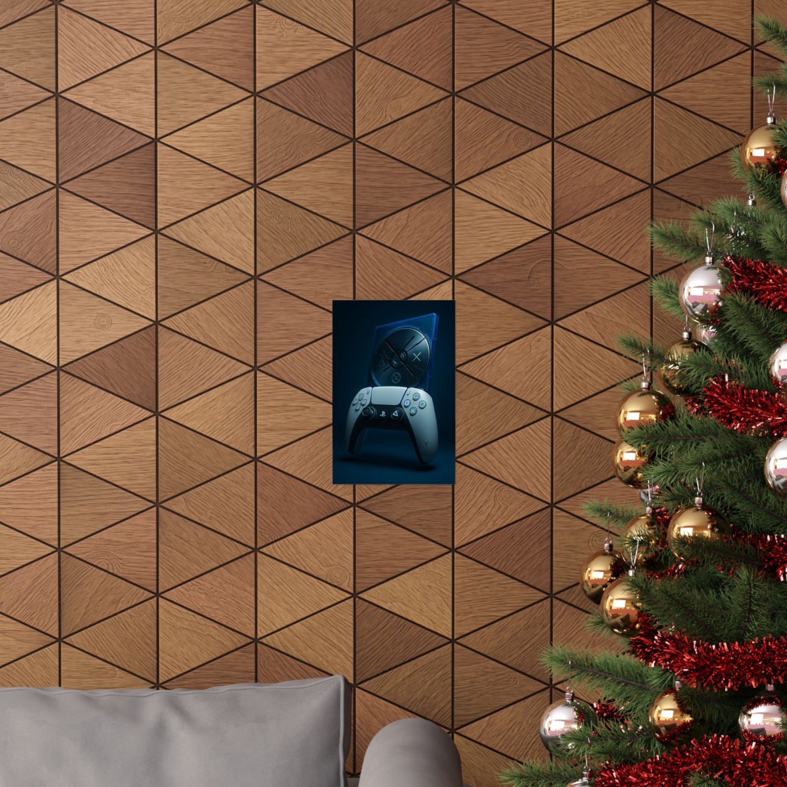 Playstation Hyper-Real 3D Poster - Wall Art Print