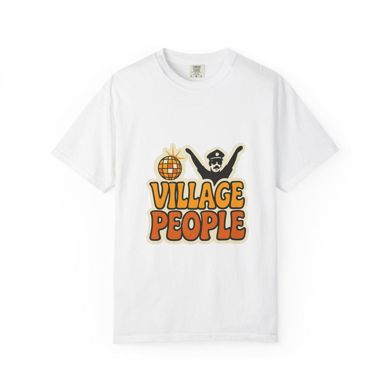 Village People Disco Music Tee - Statement Text / Typographic Tee