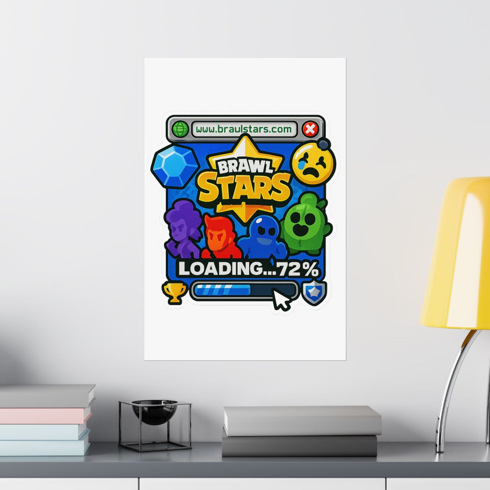 Brawl Stars Early Internet Poster