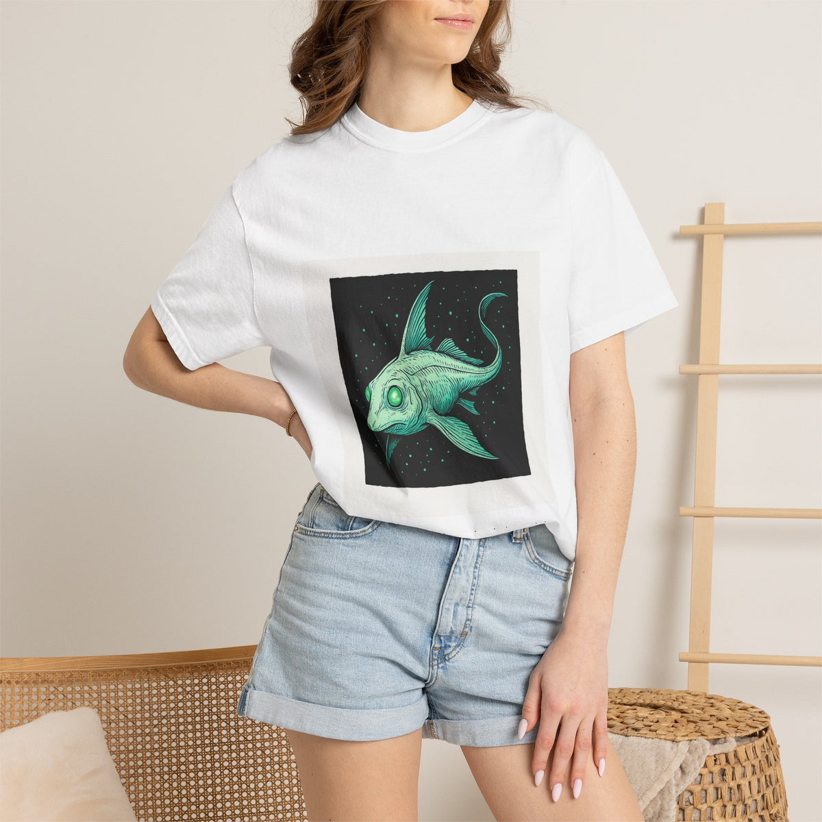 Abyssal Ghost Shark Tee