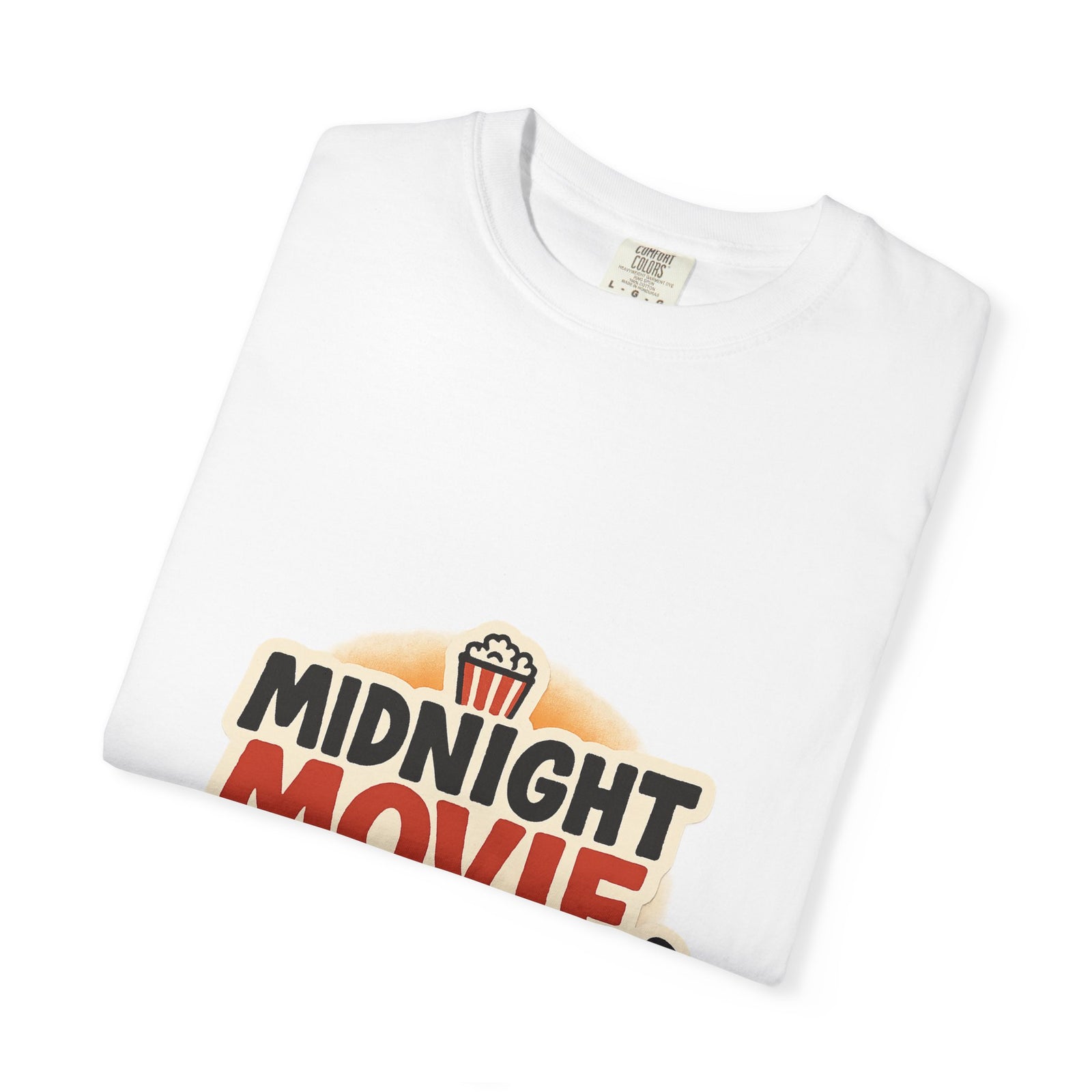 Movie Night Graphic Tee, Cozy Couch Cinema Vibe