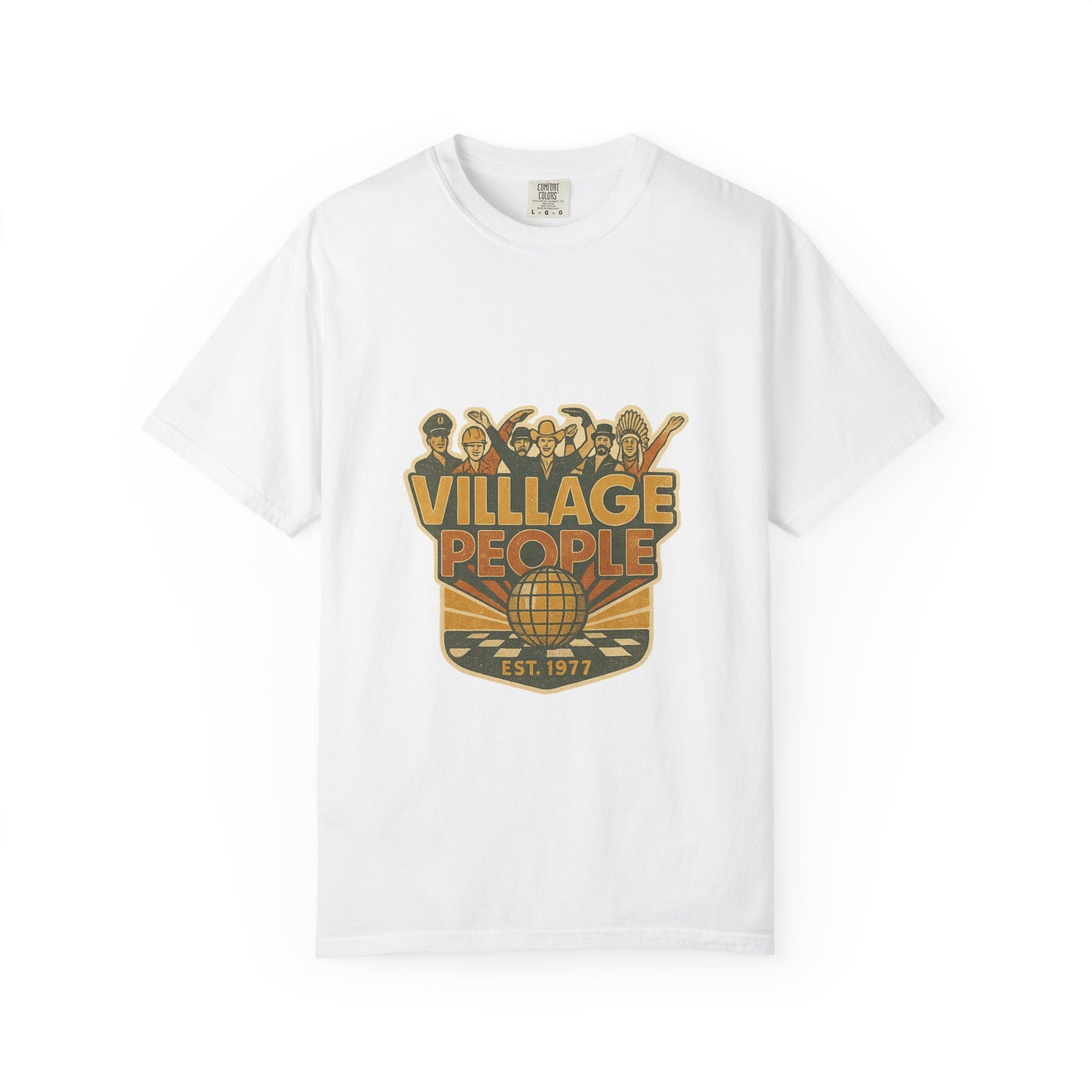 Village People Disco Music Tee - Vintage / Retro Tee