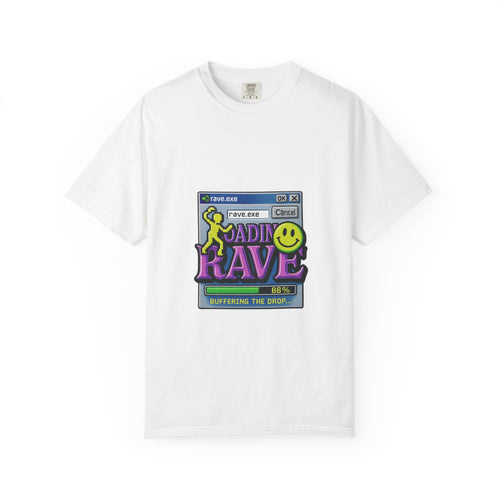 Rave.exe Loading Bar Graphic Tee, Buffering The Drop