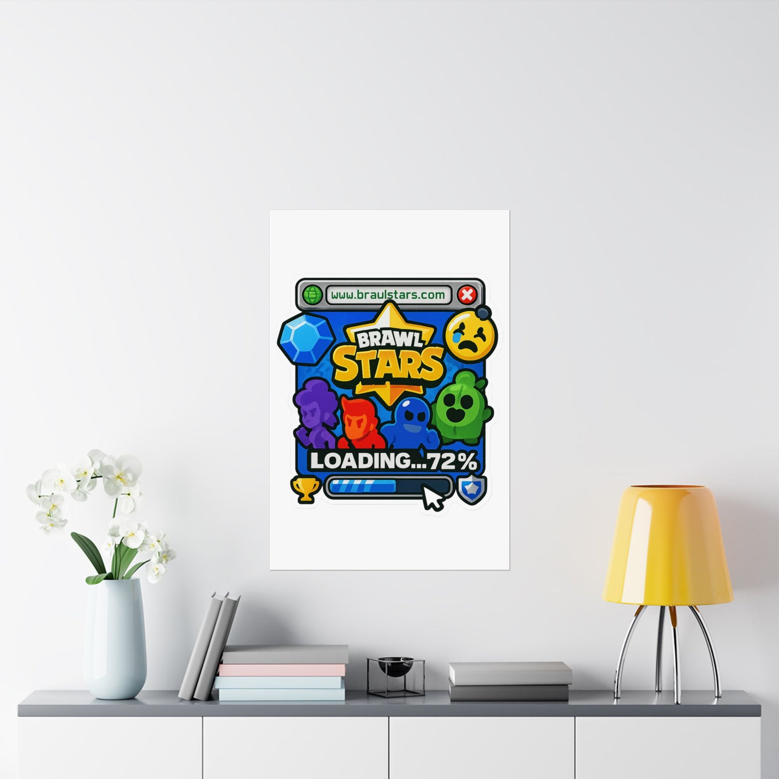 Brawl Stars Early Internet Poster