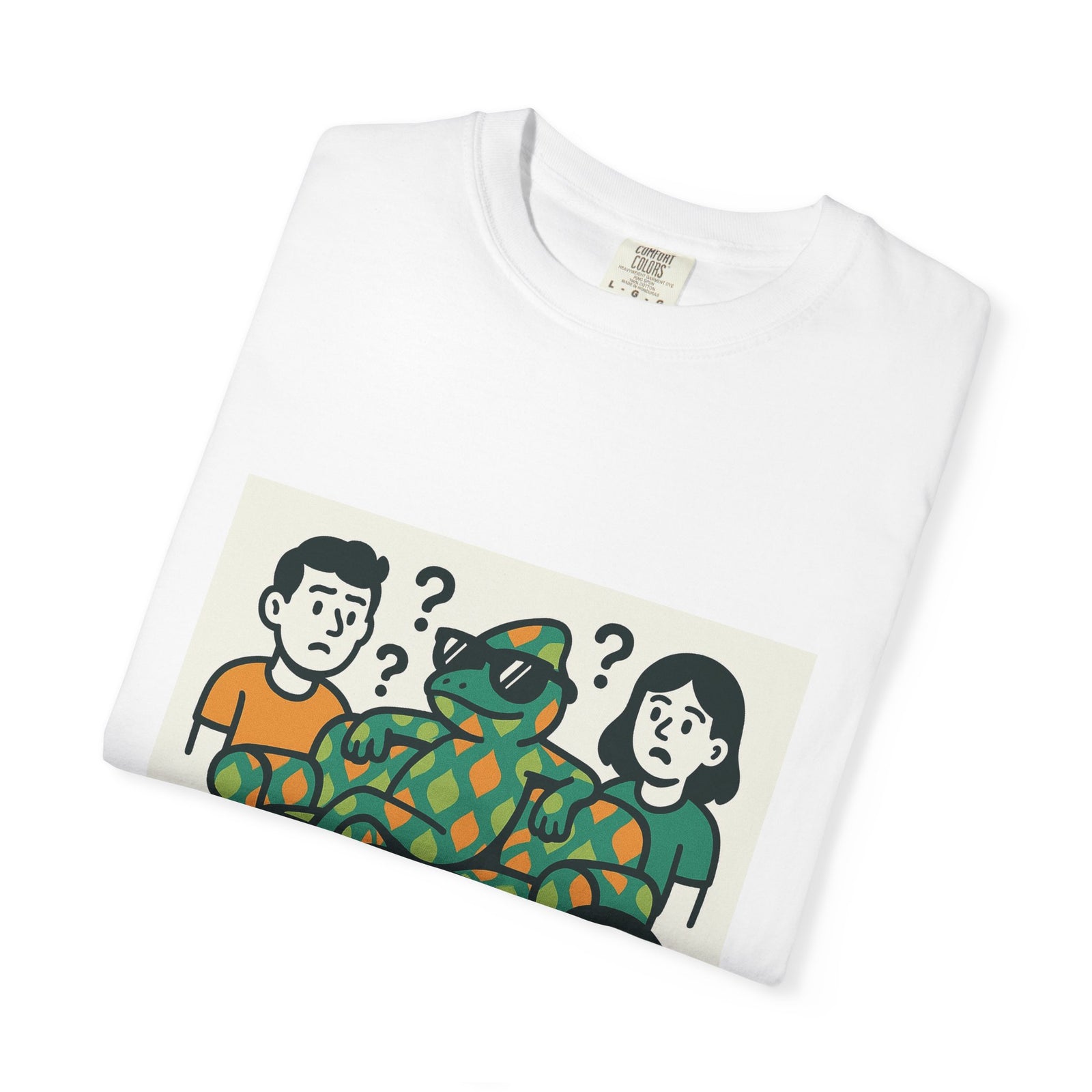 Hiding In Plain Sight Chameleon Tee