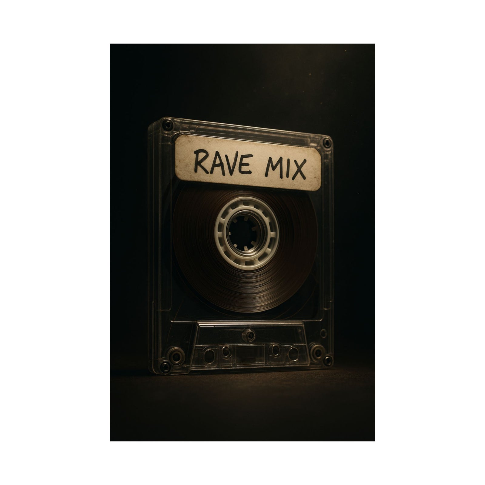 Mixtape Cassette Art Print Poster, Cinematic Studio Key Art