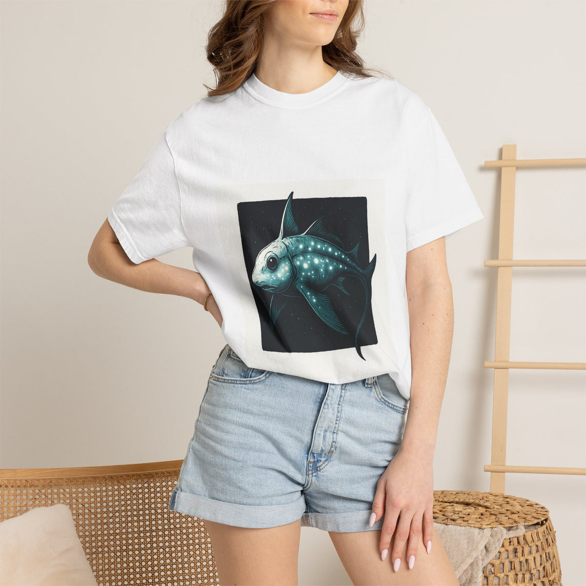 Ghost Shark From The Deep Tee
