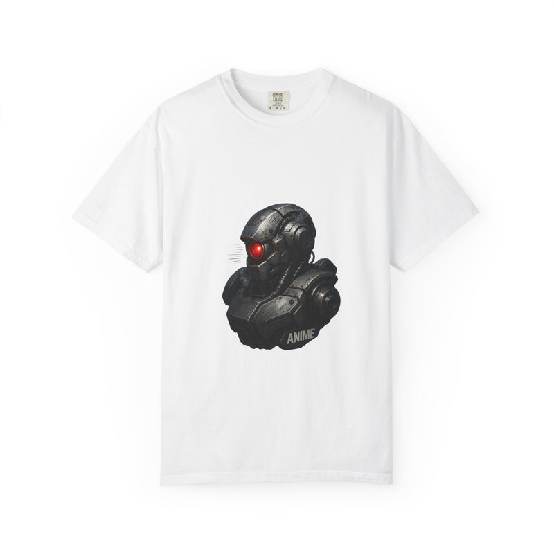 Mecha Armor Detail Graphic Tee, Hyper-Real Robot Hardware