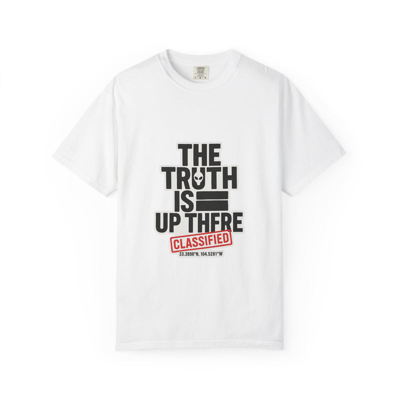 The Truth Is Up There Graphic Tee, Roswell Statement