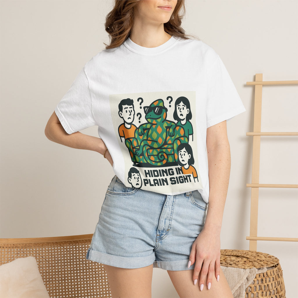 Hiding In Plain Sight Chameleon Tee