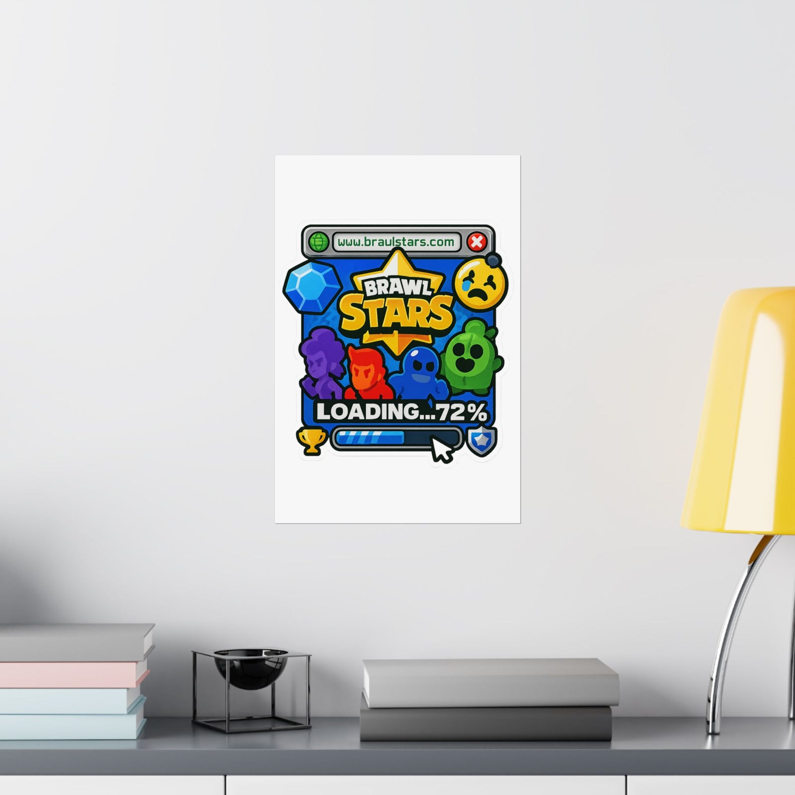 Brawl Stars Early Internet Poster