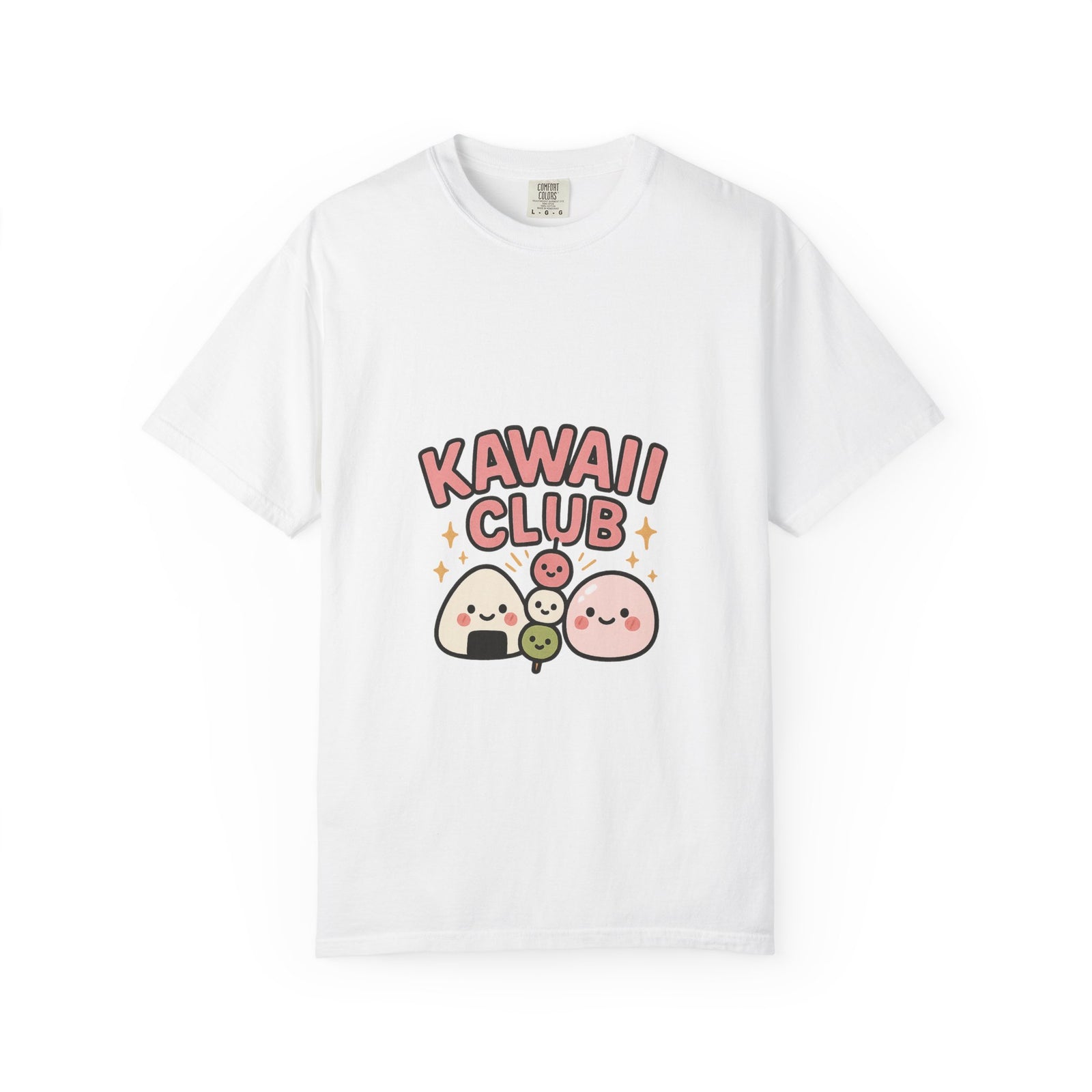 Kawaii Club Chibi Snacks Graphic Tee, Cute Mascot Lineup