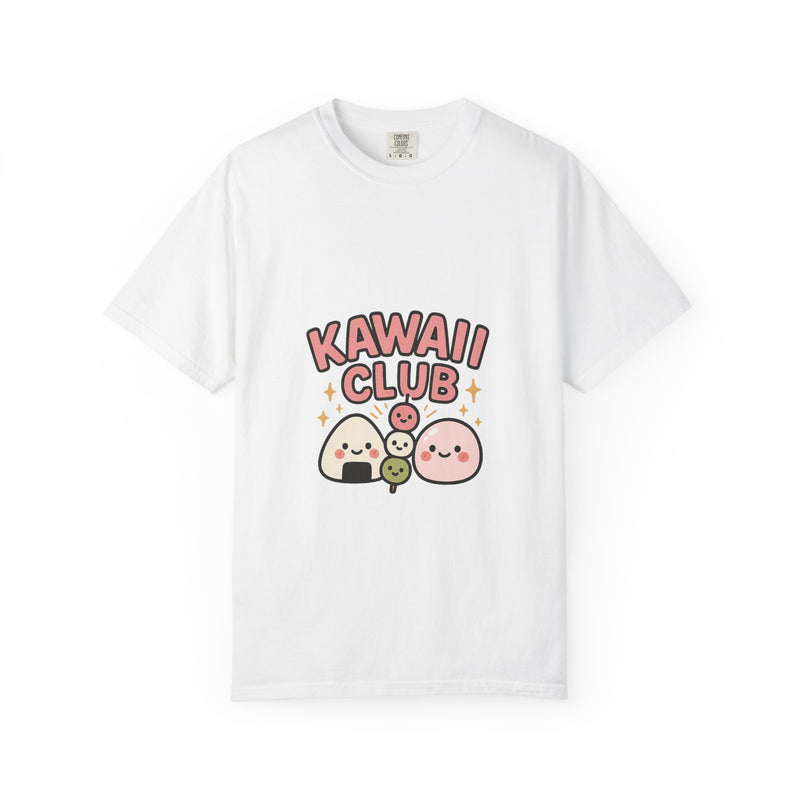 Kawaii Club Chibi Snacks Graphic Tee, Cute Mascot Lineup