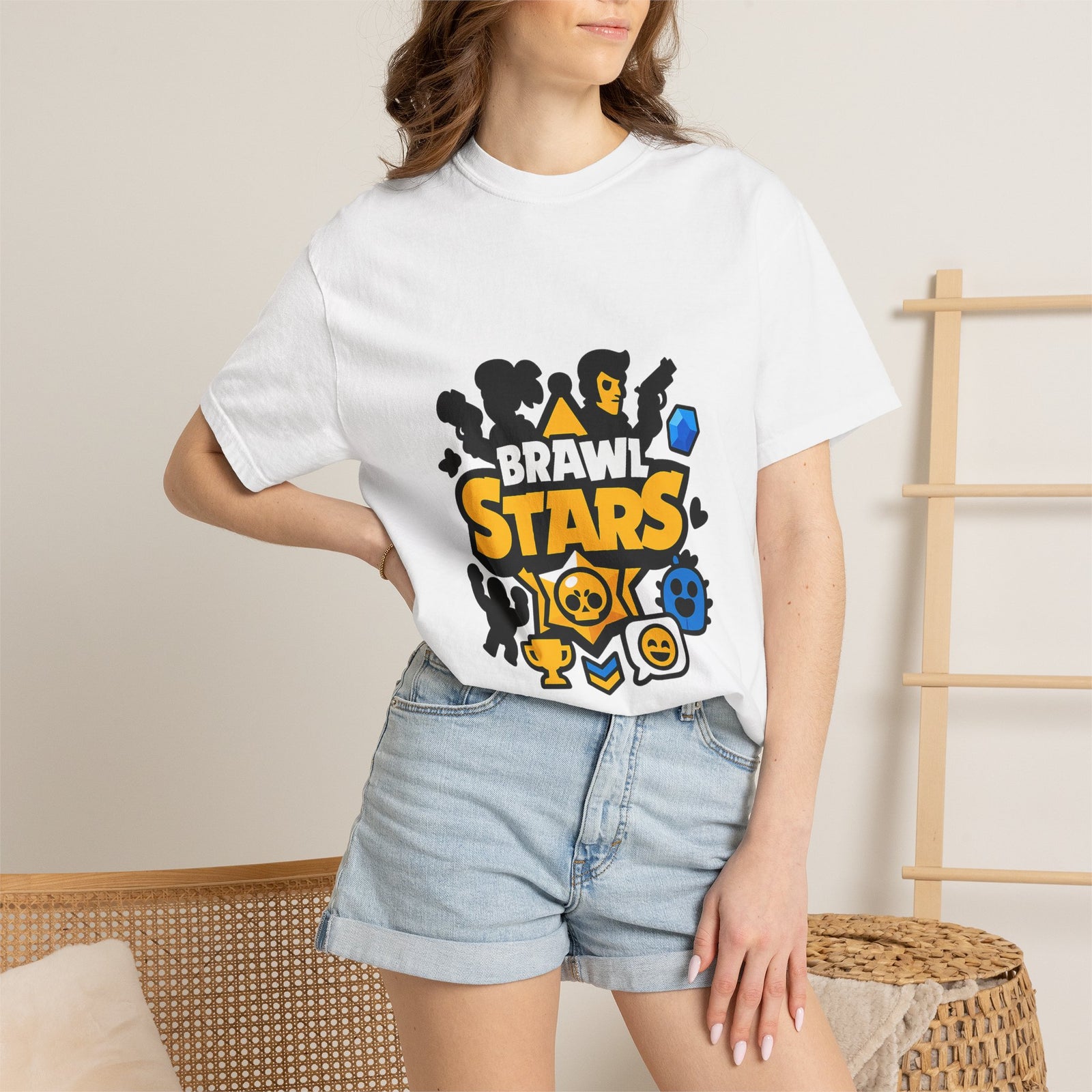 Brawl Stars Mobile Gaming Brawler Tee - Streetwear Graphic Tee