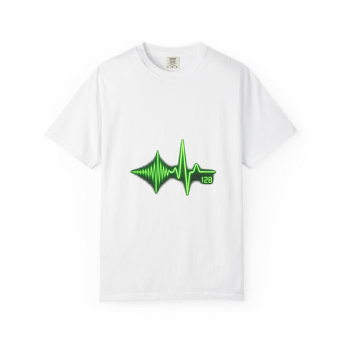 Bassline Heartbeat Graphic Tee, 128 BPM Life Support
