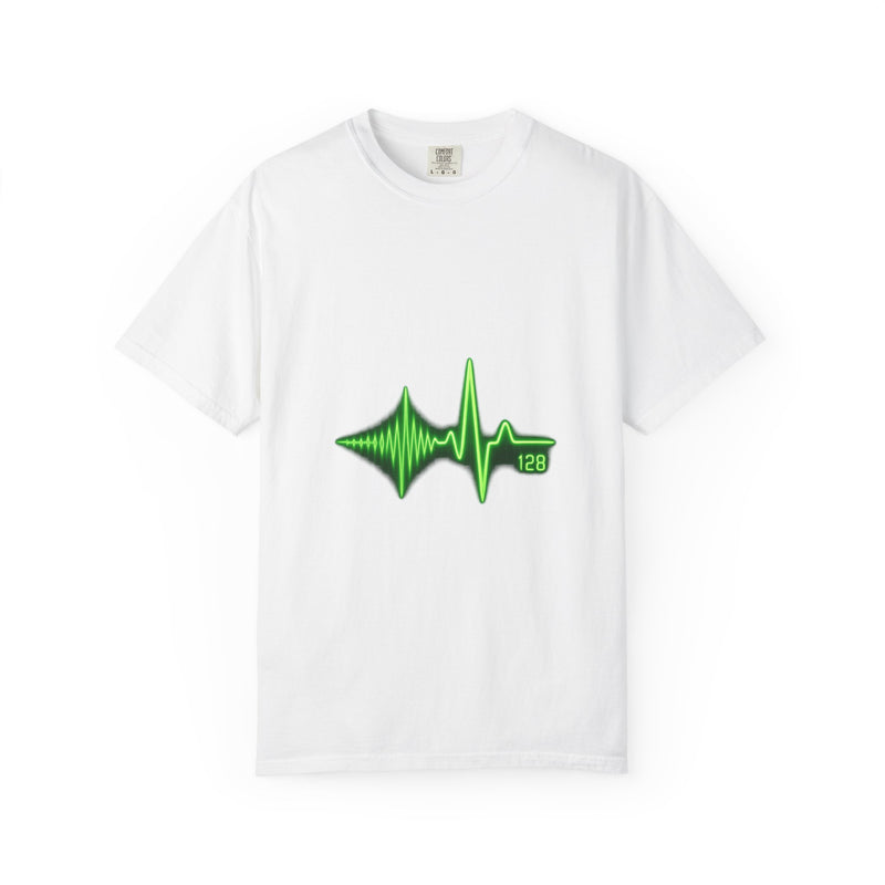 Bassline Heartbeat Graphic Tee, 128 BPM Life Support